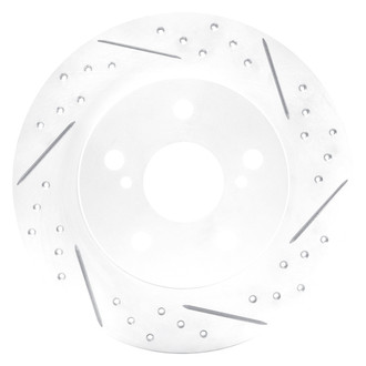 DFC® - Drilled and Slotted Rear Passenger Side Brake Rotor