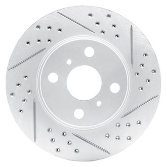 DFC® - Drilled and Slotted Front Passenger Side Brake Rotor
