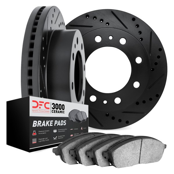 DFC® - PRO-KIT 3000 Drilled and Slotted Front Brake Kit