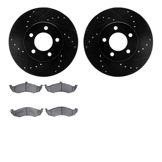 DFC® - PRO-KIT 3000 Drilled and Slotted Brake Kit