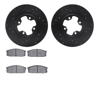DFC® - PRO-KIT 3000 Drilled and Slotted Brake Kit