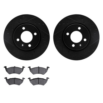 DFC® - PRO-KIT 3000 Drilled and Slotted Front Brake Kit