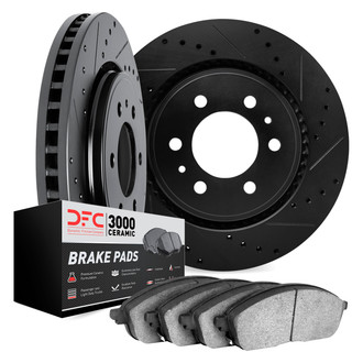 DFC® - PRO-KIT 3000 Drilled and Slotted Brake Kit