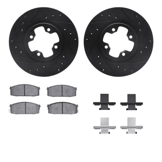 DFC® - PRO-KIT 3000 Drilled and Slotted Brake Kit