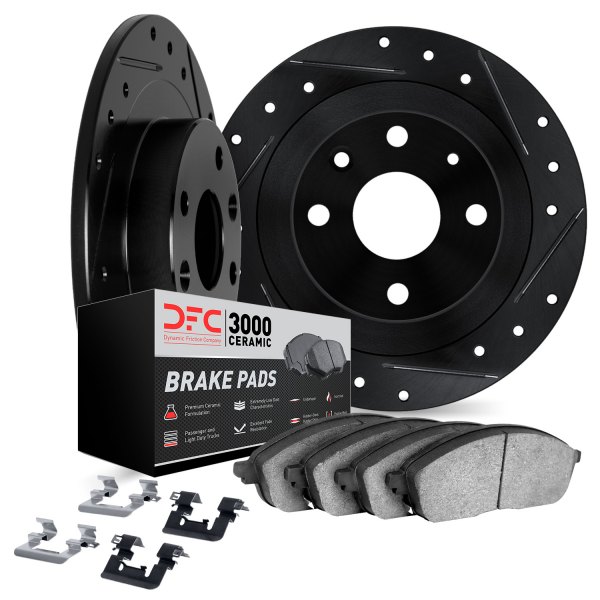 DFC® - PRO-KIT 3000+ Drilled and Slotted Front Brake Kit