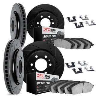 DFC® - PRO-KIT 3000 Drilled and Slotted Brake Kit