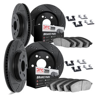 DFC® - PRO-KIT 3000 Drilled and Slotted Brake Kit