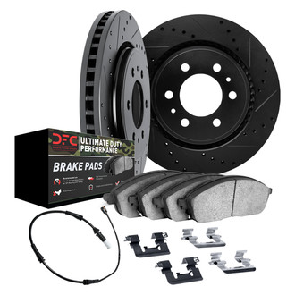 DFC® - Drilled and Slotted Rear Brake Kit with Ultimate Duty Performance Brake Pads