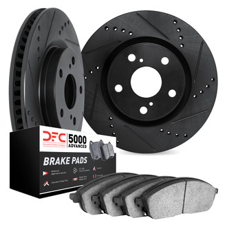 DFC® - PRO-KIT 5000 Drilled and Slotted Brake Kit