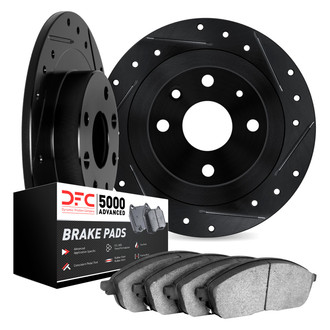 DFC® - PRO-KIT 5000 Drilled and Slotted Front Brake Kit