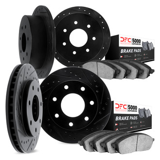 DFC® - PRO-KIT 5000 Drilled and Slotted Brake Kit