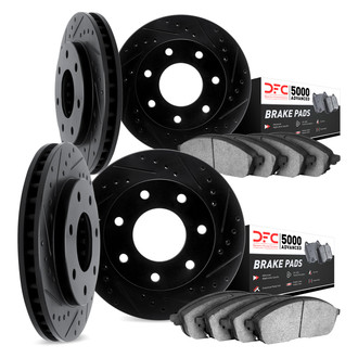 DFC® - PRO-KIT 5000 Drilled and Slotted Brake Kit