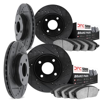 DFC® - PRO-KIT 5000 Drilled and Slotted Front and Rear Brake Kit