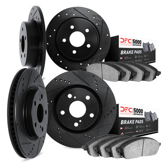 DFC® - PRO-KIT 5000 Drilled and Slotted Brake Kit