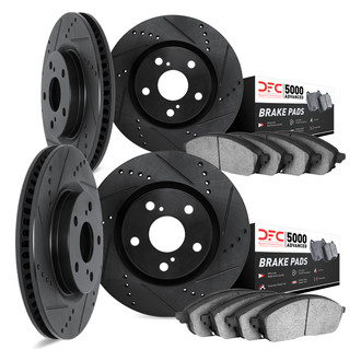 DFC® - PRO-KIT 5000 Drilled and Slotted Brake Kit