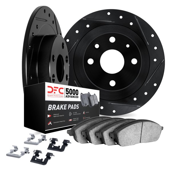 DFC® - PRO-KIT 5000+ Drilled and Slotted Front Brake Kit