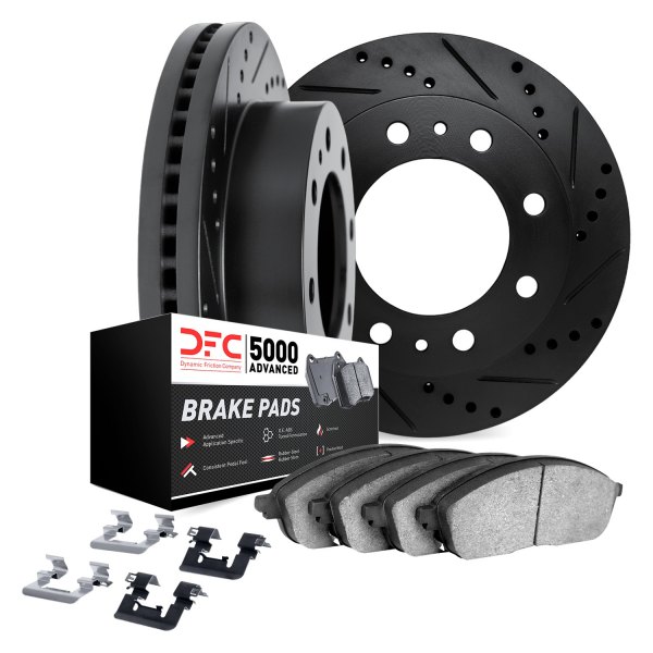 DFC® - PRO-KIT 5000+ Drilled and Slotted Front Brake Kit