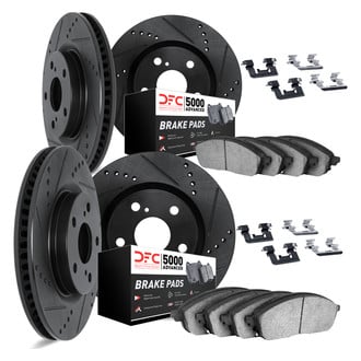 DFC® - PRO-KIT 5000 Drilled and Slotted Brake Kit