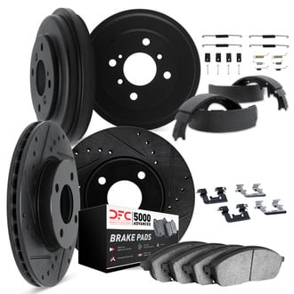 DFC® - PRO-KIT 5000+ Drilled and Slotted Front and Rear Brake Kit