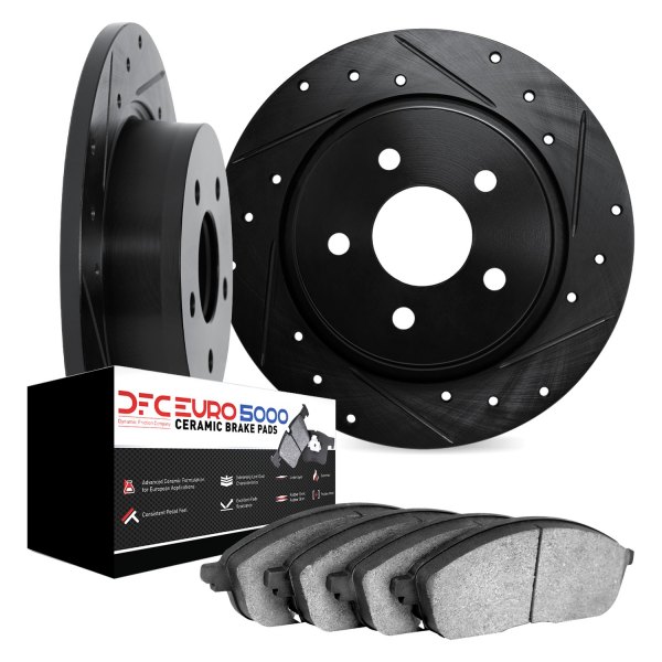 DFC® - EURO-KIT 5000 Drilled and Slotted Front Brake Kit