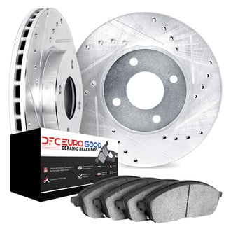 DFC® - EURO-KIT 5000 Drilled and Slotted Brake Kit