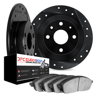 DFC® - EURO-KIT 5000 Drilled and Slotted Front Brake Kit