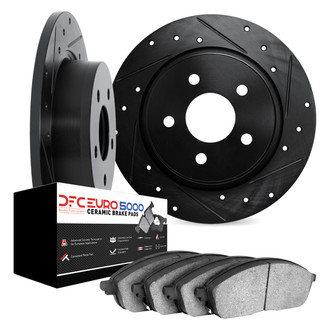 DFC® - EURO-KIT 5000 Drilled and Slotted Brake Kit