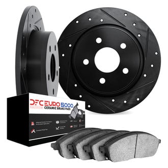 DFC® - EURO-KIT 5000 Drilled and Slotted Brake Kit