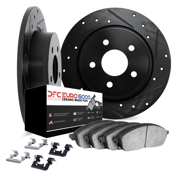 DFC® - EURO-KIT 5000+ Drilled and Slotted Front Brake Kit