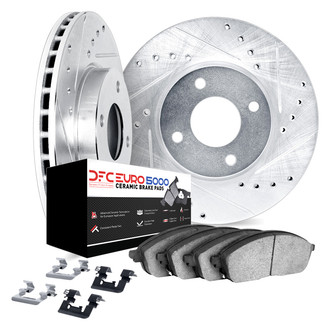 DFC® - EURO-KIT 5000+ Drilled and Slotted Front Brake Kit