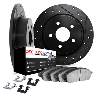DFC® - EURO-KIT 5000 Drilled and Slotted Brake Kit