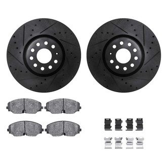 DFC® - EURO-KIT 5000 Drilled and Slotted Brake Kit