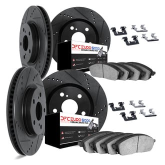 DFC® - EURO-KIT 5000 Drilled and Slotted Brake Kit