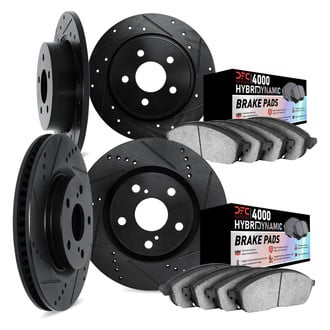 DFC® - Drilled and Slotted Brake Kit with 4000 HybriDynamic Brake Pads