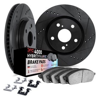 DFC® - Drilled and Slotted Brake Kit with 4000 HybriDynamic Brake Pads