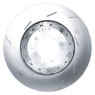 DFC® - Hi-Carbon Alloy GEOMET Slotted Front Passenger Side Brake Rotor