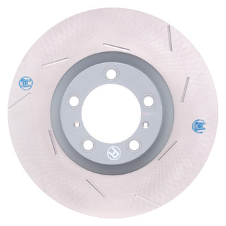 DFC® - Hi-Carbon Alloy GEOMET Slotted Front Passenger Side Brake Rotor