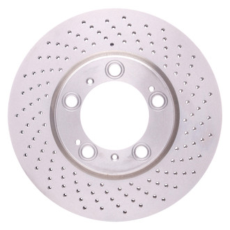 DFC® - Hi-Carbon Alloy GEOMET Drilled Front Passenger Side Brake Rotor