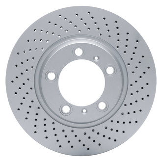 DFC® - Hi-Carbon Alloy GEOMET Drilled Front Passenger Side Brake Rotor