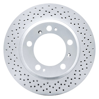 DFC® - Hi-Carbon Alloy GEOMET Drilled Rear Brake Rotor