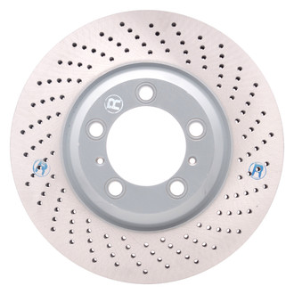 DFC® - Hi-Carbon Alloy GEOMET Drilled Front Passenger Side Brake Rotor