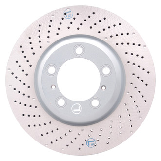 DFC® - Hi-Carbon Alloy GEOMET Drilled Front Driver Side Brake Rotor