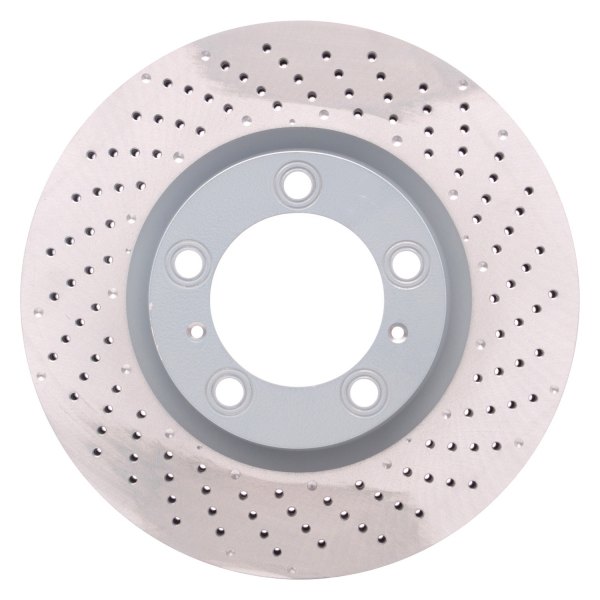 DFC® - Hi-Carbon Alloy GEOMET Drilled Front Brake Rotor