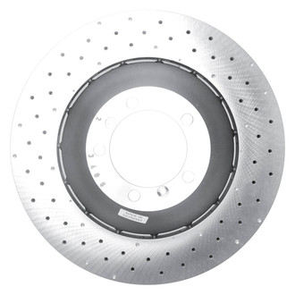 DFC® - Hi-Carbon Alloy GEOMET Drilled Front Passenger Side Brake Rotor