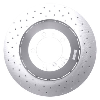 DFC® - Hi-Carbon Alloy GEOMET Drilled Front Driver Side Brake Rotor