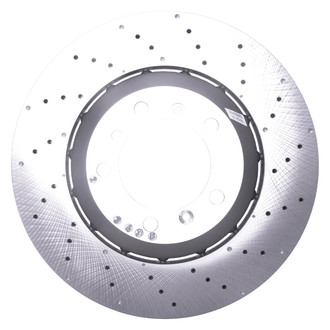 DFC® - Hi-Carbon Alloy GEOMET Drilled Rear Passenger Side Brake Rotor