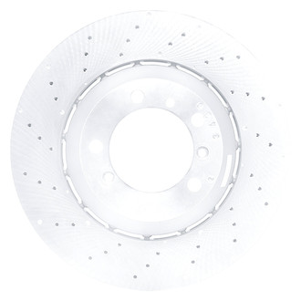 DFC® - Hi-Carbon Alloy GEOMET Drilled Rear Driver Side Brake Rotor
