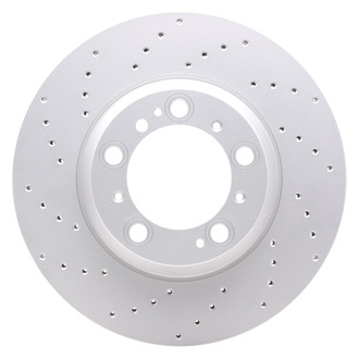 DFC® - Hi-Carbon Alloy GEOMET Drilled Rear Passenger Side Brake Rotor