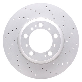 DFC® - Hi-Carbon Alloy GEOMET Drilled Rear Driver Side Brake Rotor