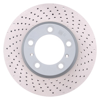 DFC® - Hi-Carbon Alloy GEOMET Drilled Front Passenger Side Brake Rotor